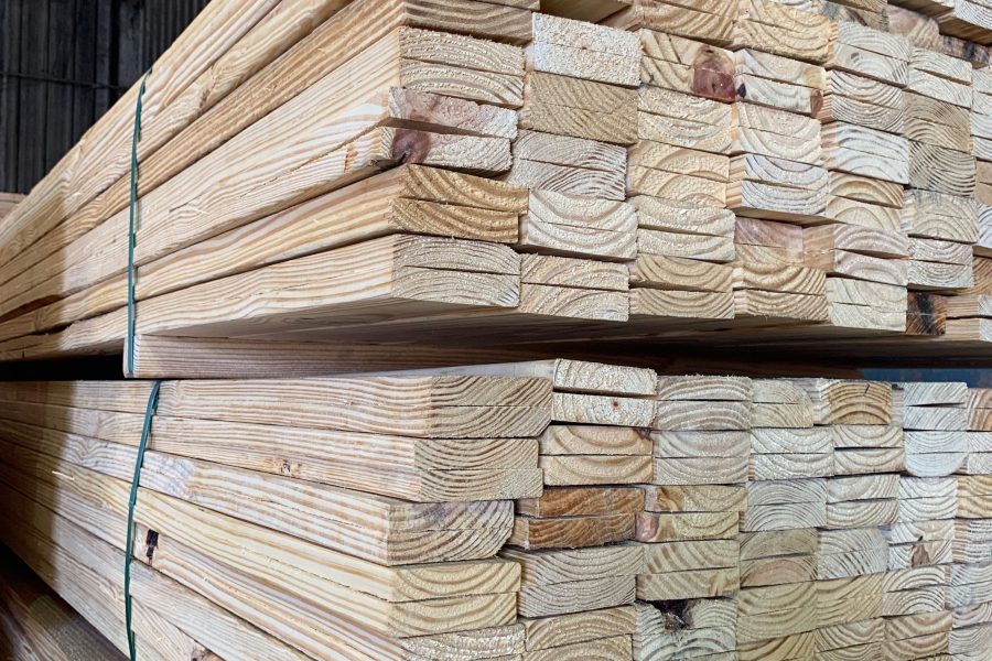 Boards for Roof Lathe